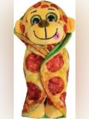 Kipp Brothers Fun Foodies Snug Buddies "You're The Best Pizza My World"